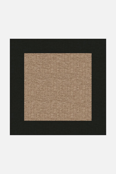 Jute-Haptik Alisa Espresso Tapis - Teppana
