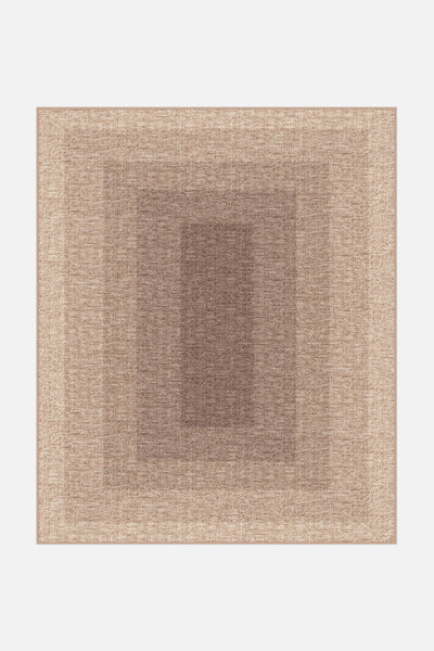 Jute-Haptik Emi Cappuccino Tapis - Teppana