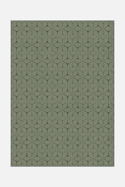 Tapis Valse de Flocons Sauge - Teppana