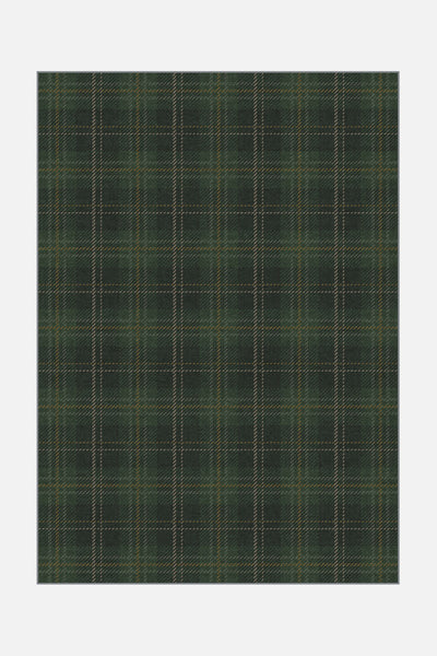 Tapis Tartan Forêt de Pins - Teppana
