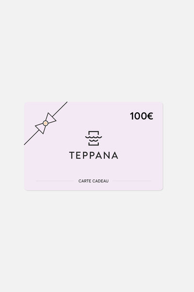 Carte Cadeau Teppana d’une valeur de 100€