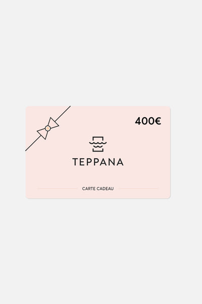 Carte Cadeau Teppana d’une valeur de 400€