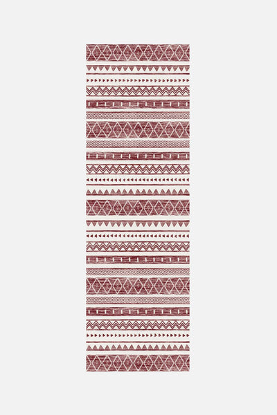 Ikat Maroon Teppich - Teppana