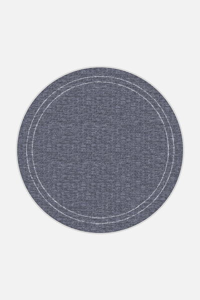 Jute-Haptik Nahla Saphir Teppich - Teppana